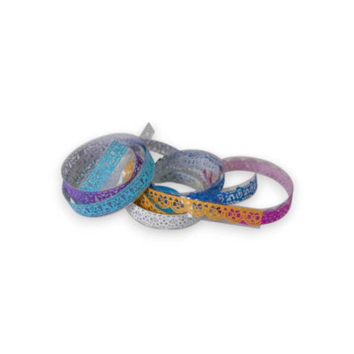 Picture of JUNIOR LACE SELF ADHESIVE GLITTER TAPE MIX 1M